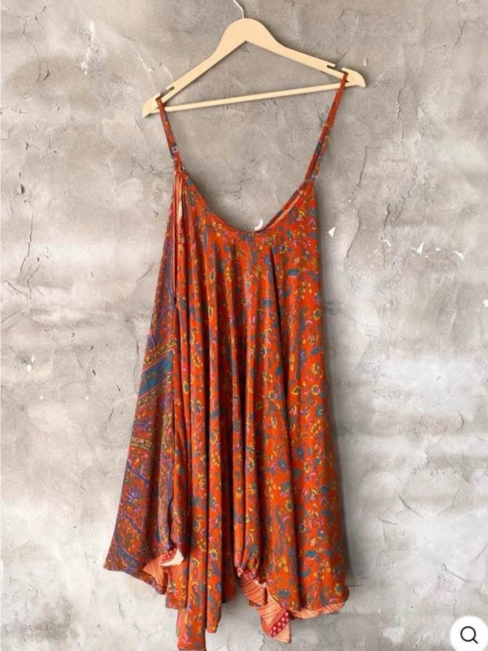 Kantha Bae Silk Moonchild Mini Dress
